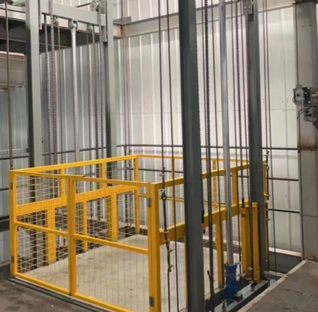 西宁导轨式升降机一般加工周期